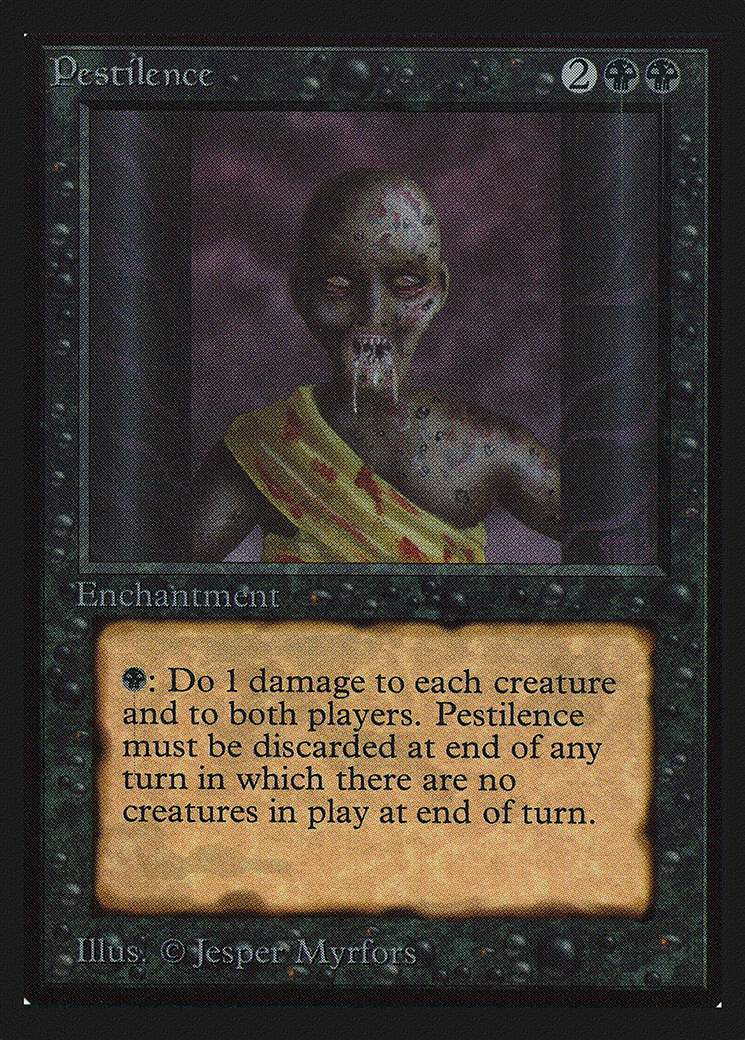Pestilence — Collectors' Edition — Magic: The Gathering