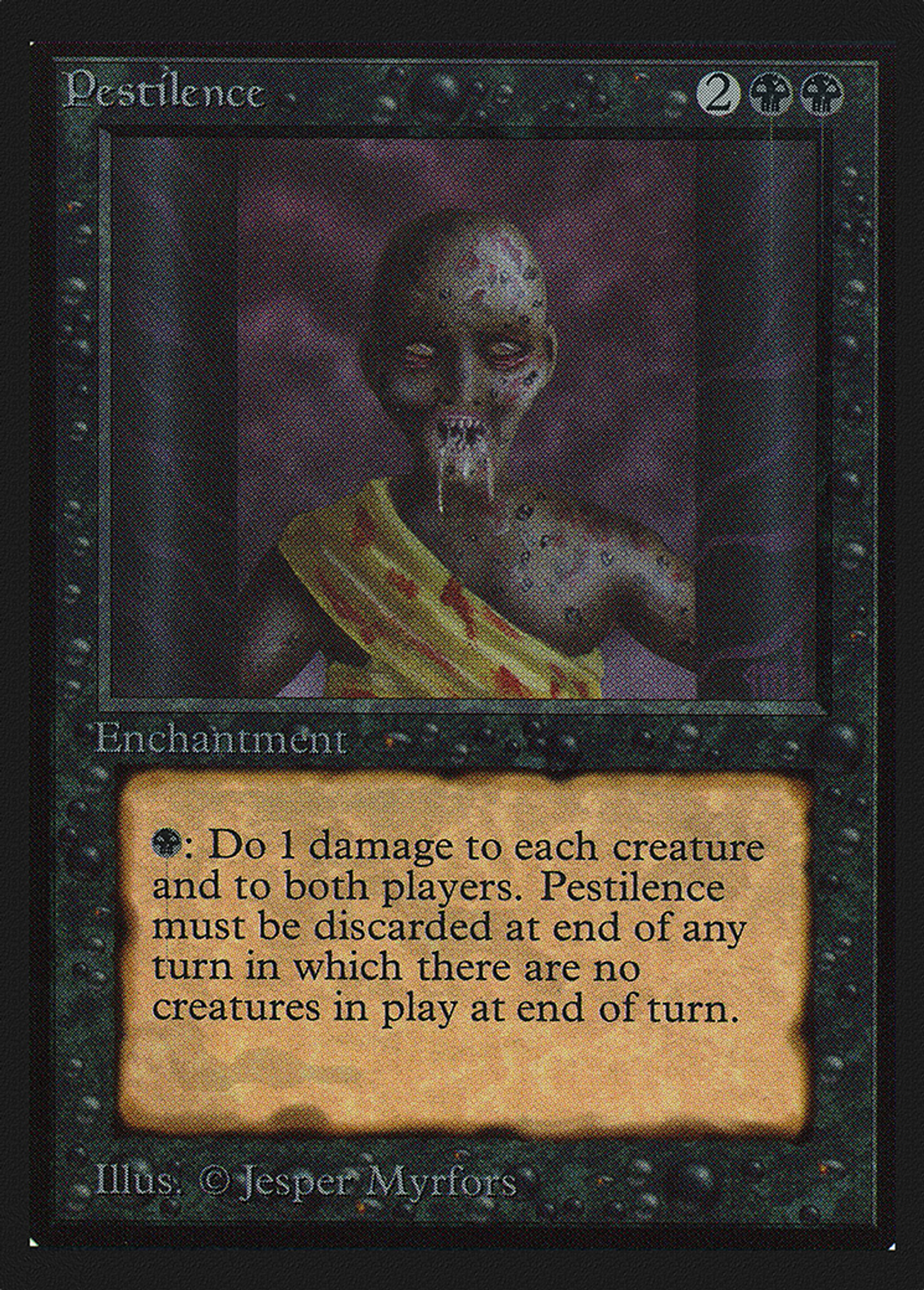 Peste — Collectors' Edition — Magic: The Gathering