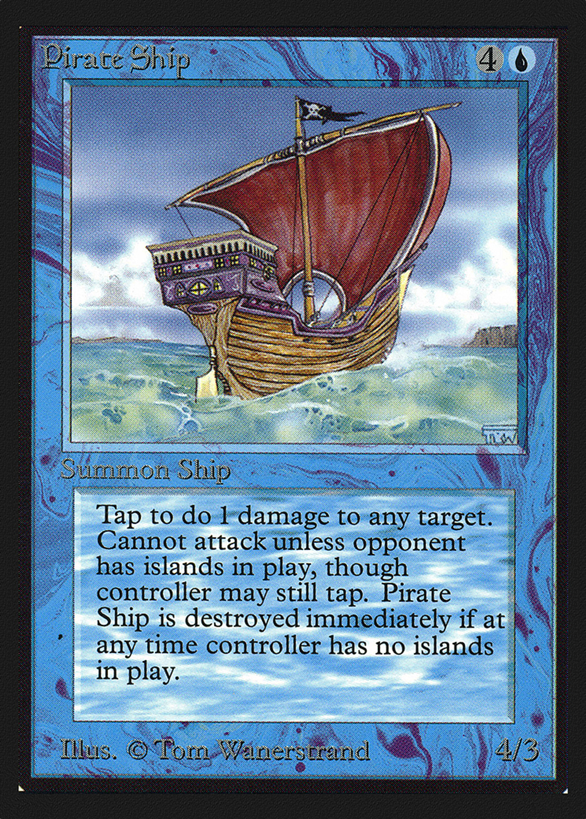 Navire pirate — Collectors' Edition — Magic: The Gathering