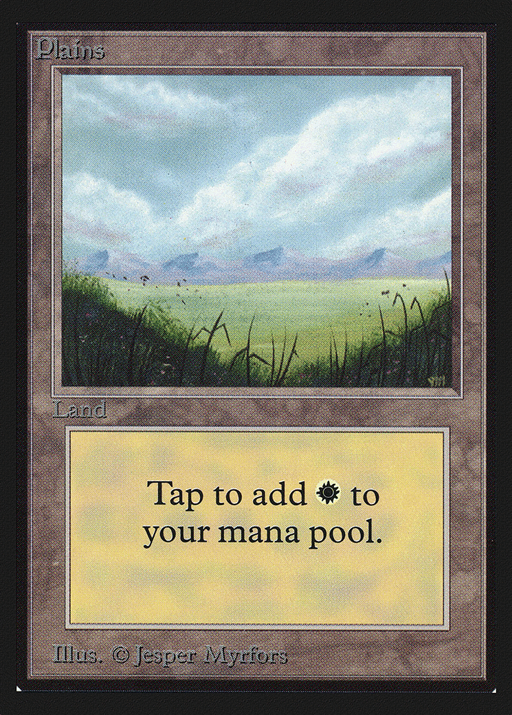 Plains — Collectors' Edition — Magic: The Gathering