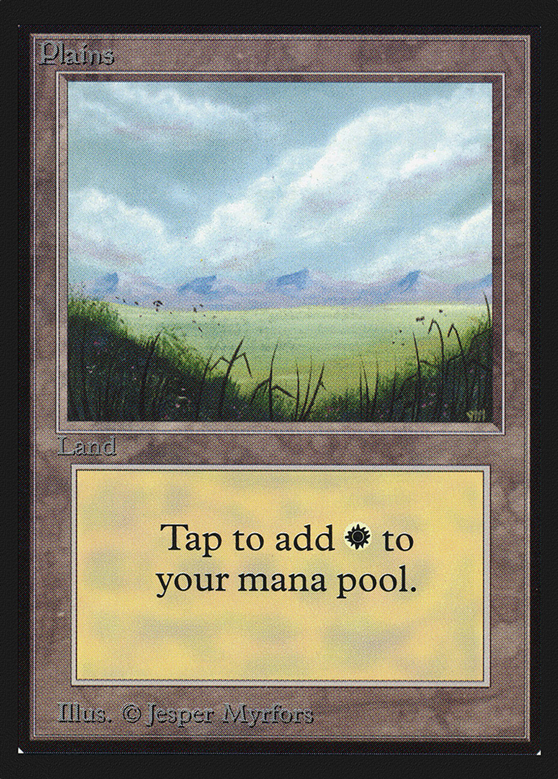 Plains — Collectors' Edition — Magic: The Gathering