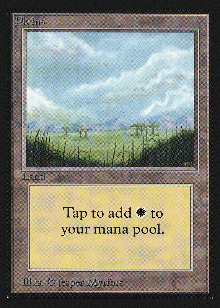 Plains — Collectors' Edition — Magic: The Gathering