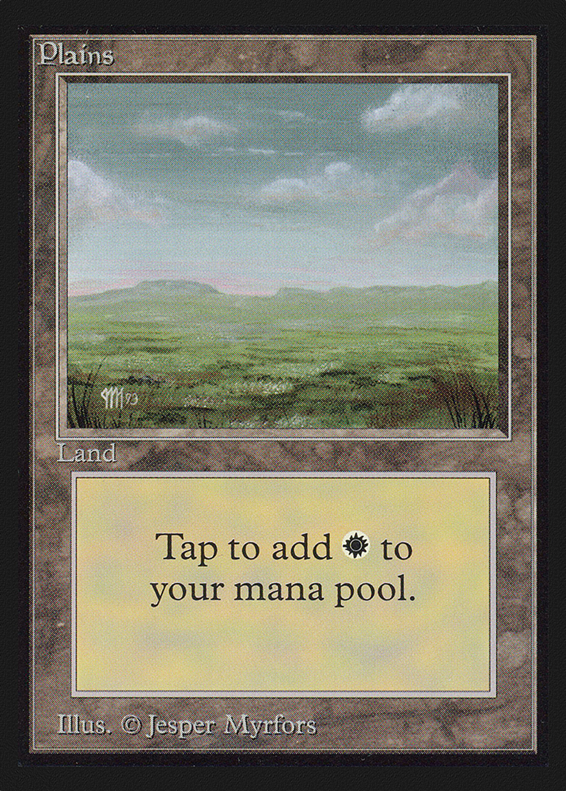 Plains — Collectors' Edition — Magic: The Gathering