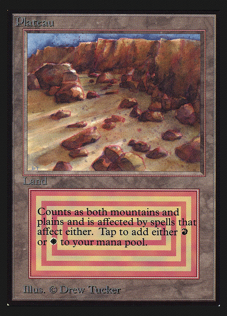 Plateau — Collectors' Edition — Magic: The Gathering