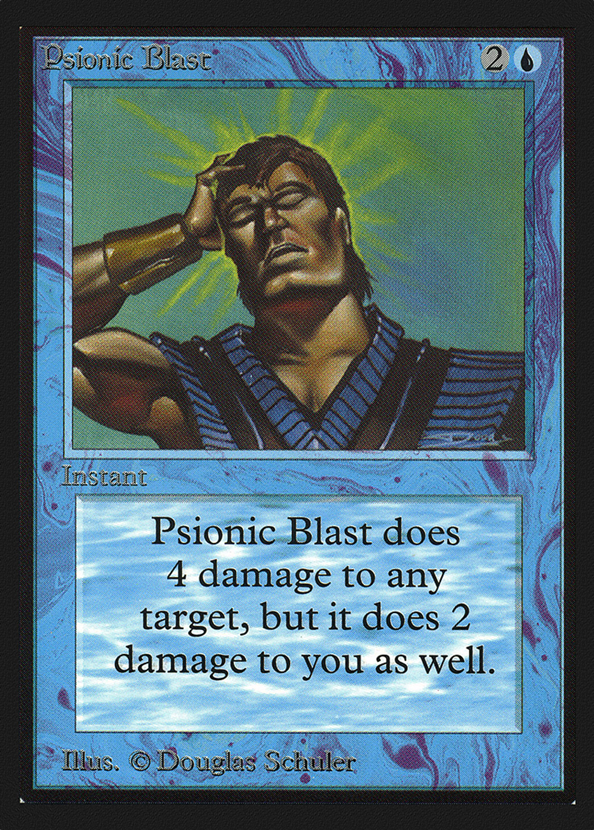Salve psionique — Collectors' Edition — Magic: The Gathering