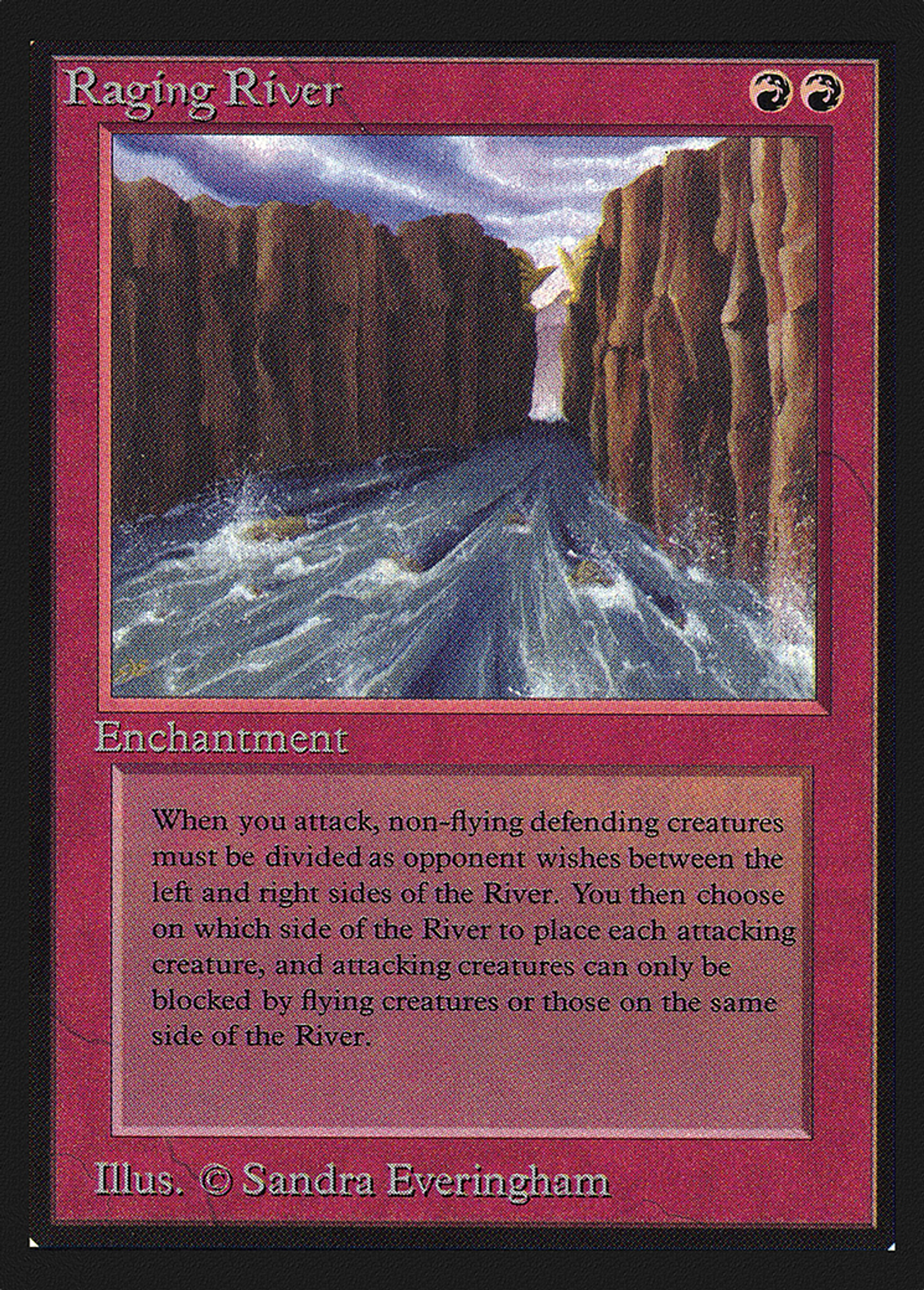 Raging River — Collectors' Edition — Magic: The Gathering