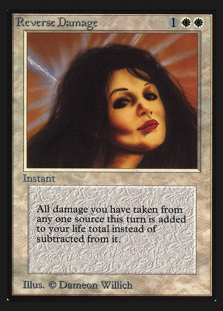 Reverse Damage — Collectors' Edition — Magic: The Gathering