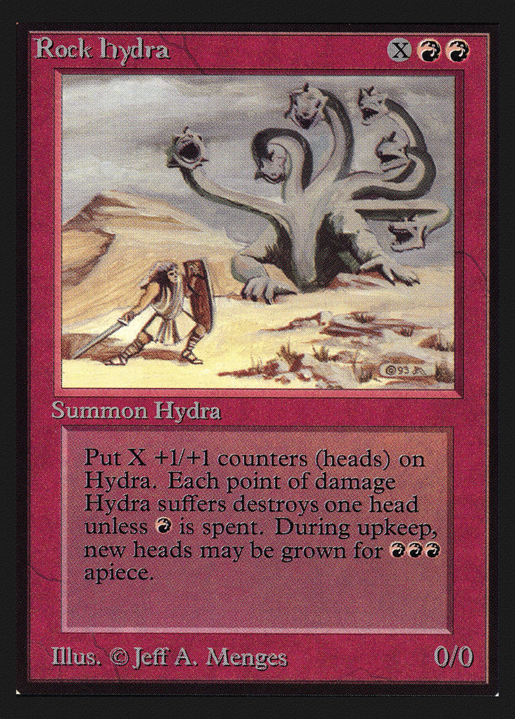 Rock Hydra — Collectors' Edition — Magic: The Gathering