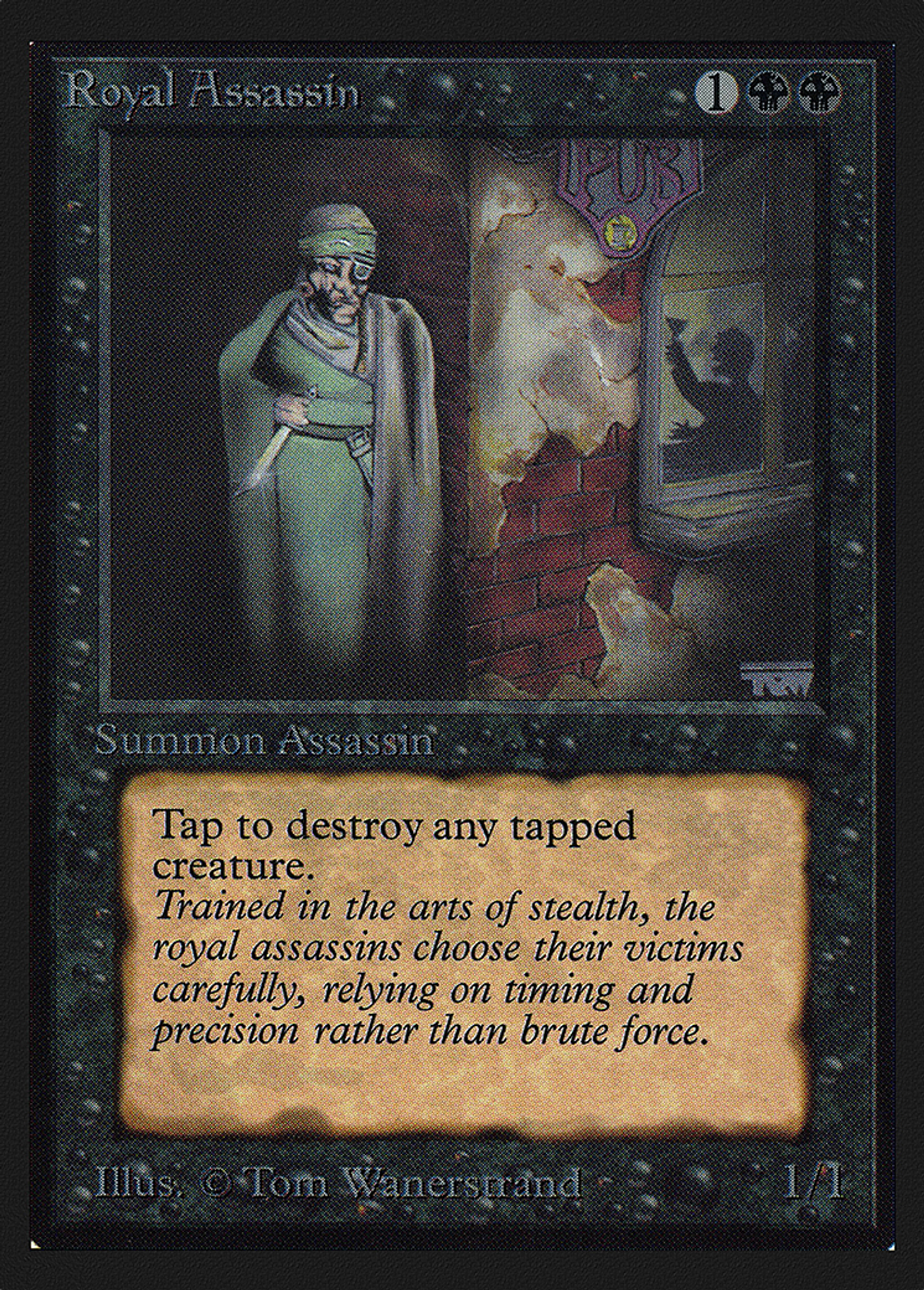Assassin royal — Collectors' Edition — Magic: The Gathering