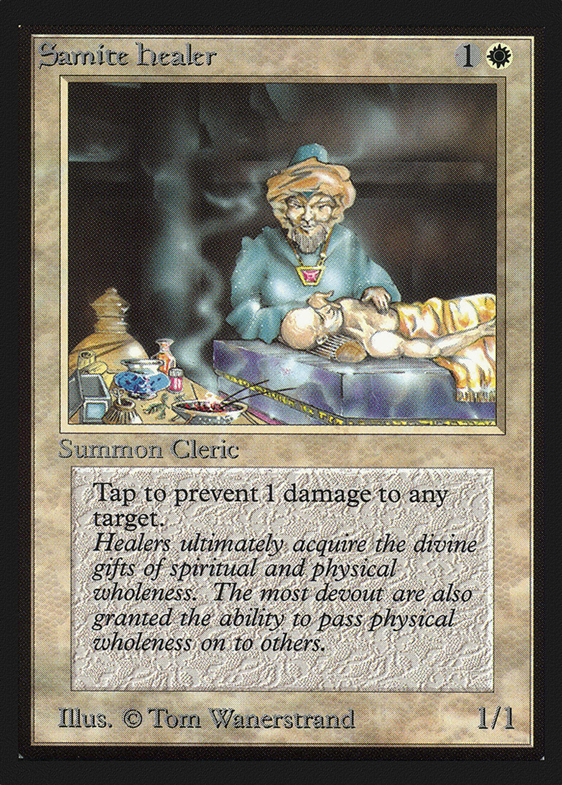 Guérisseur sanctif — Collectors' Edition — Magic: The Gathering