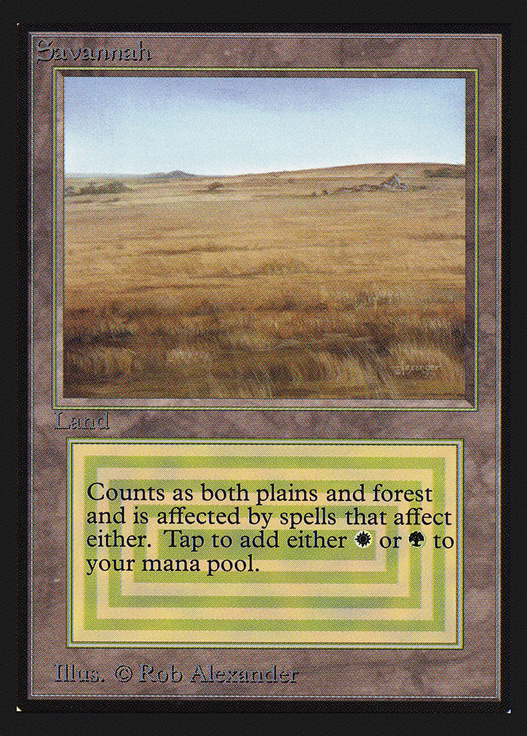 Savannah — Collectors' Edition — Magic: The Gathering