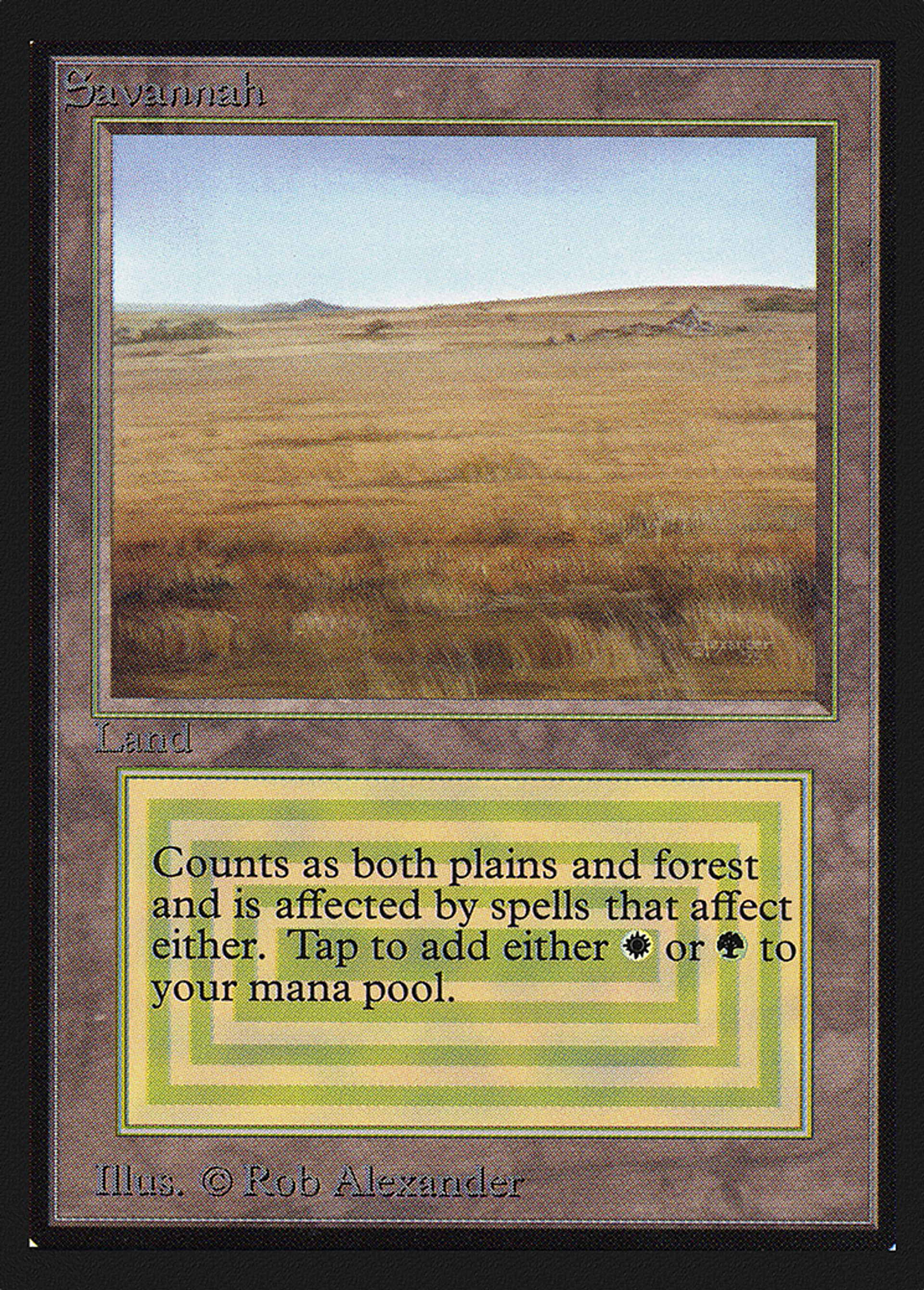 Savannah — Collectors' Edition — Magic: The Gathering