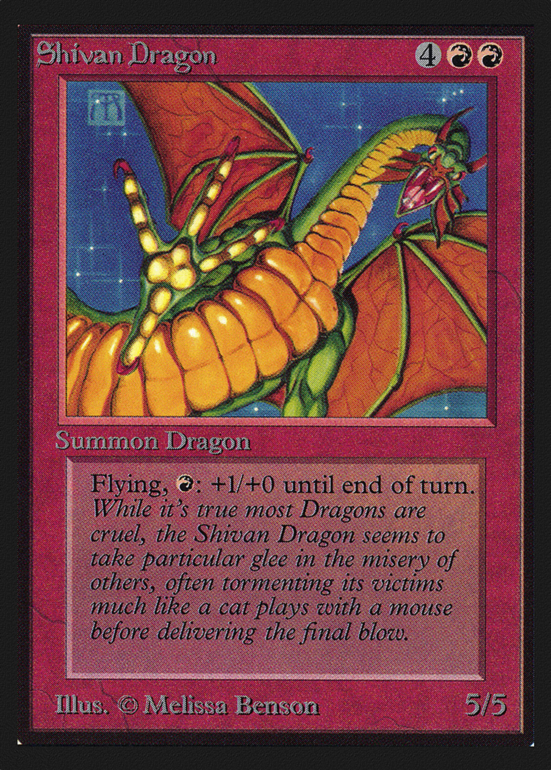 Dragon shivân — Collectors' Edition — Magic: The Gathering