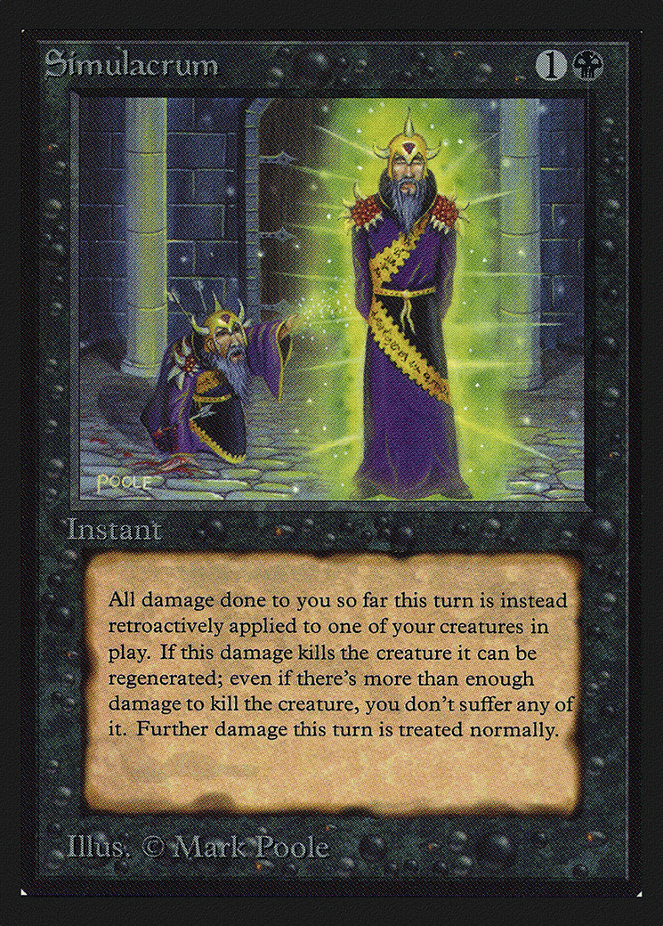 Simulacrum — Collectors' Edition — Magic: The Gathering