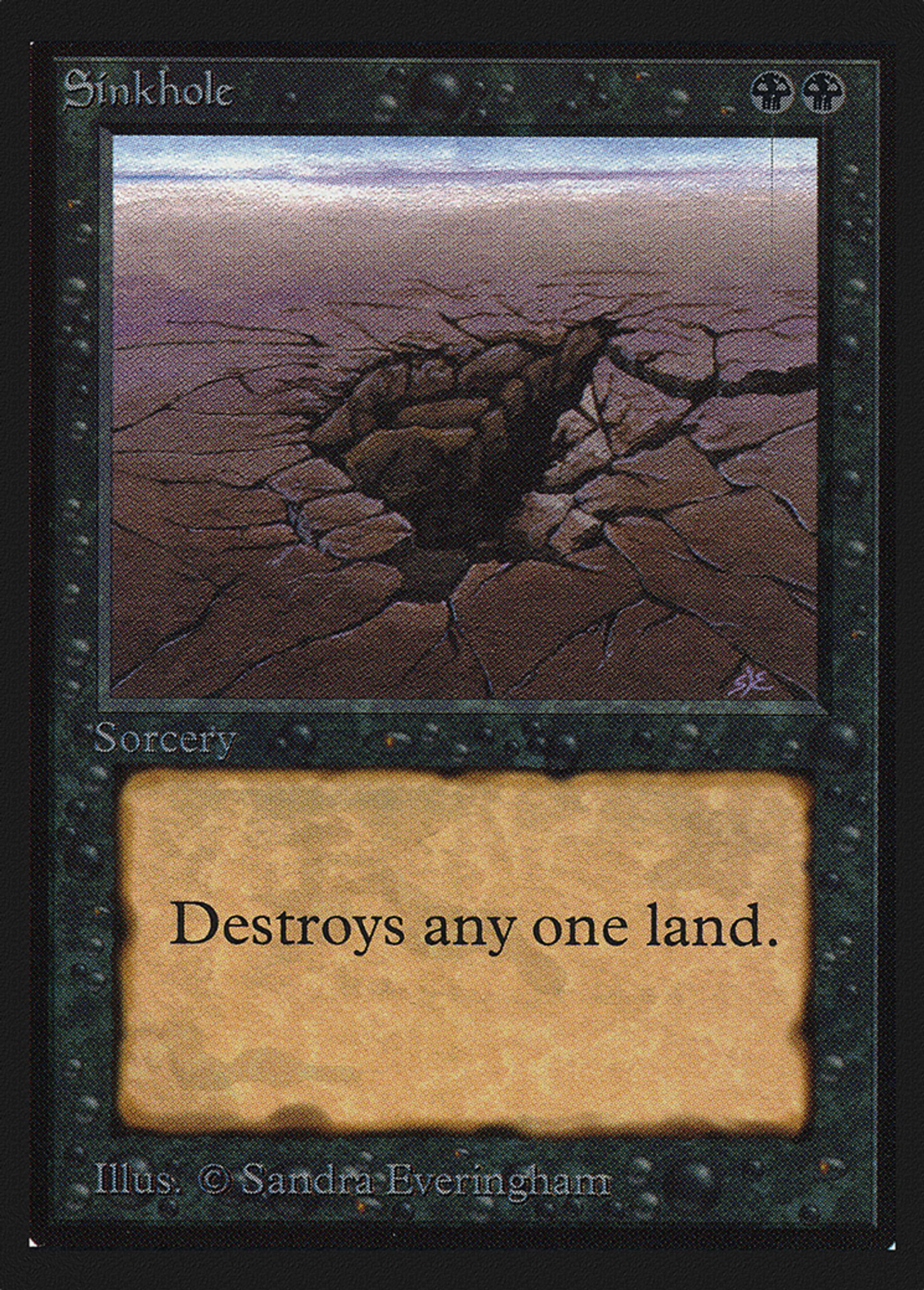 Sinkhole — Collectors' Edition — Magic: The Gathering
