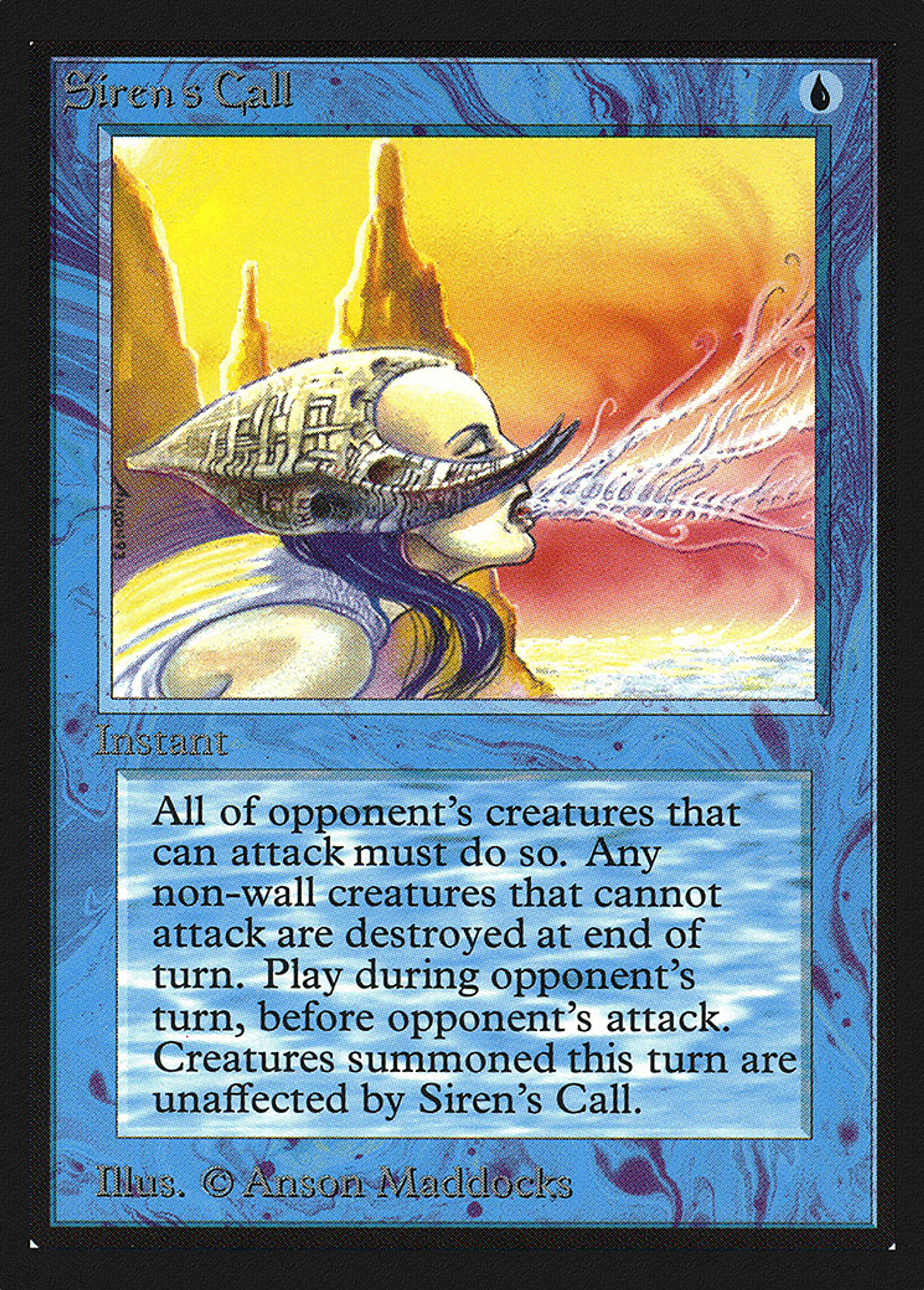 Chant des sirènes — Collectors' Edition — Magic: The Gathering