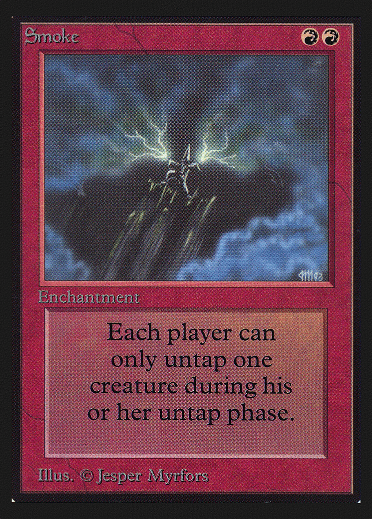 Smoke — Collectors' Edition — Magic: The Gathering