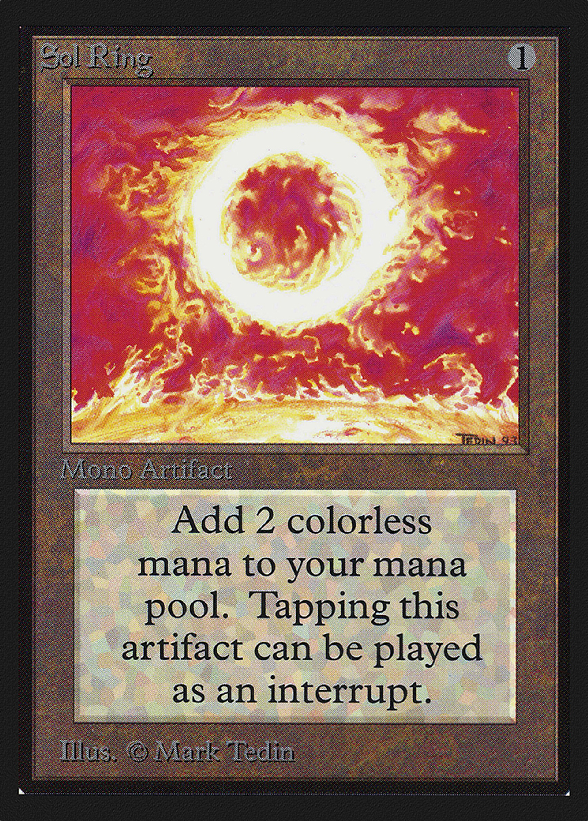 Sol Ring — Collectors' Edition — Magic: The Gathering