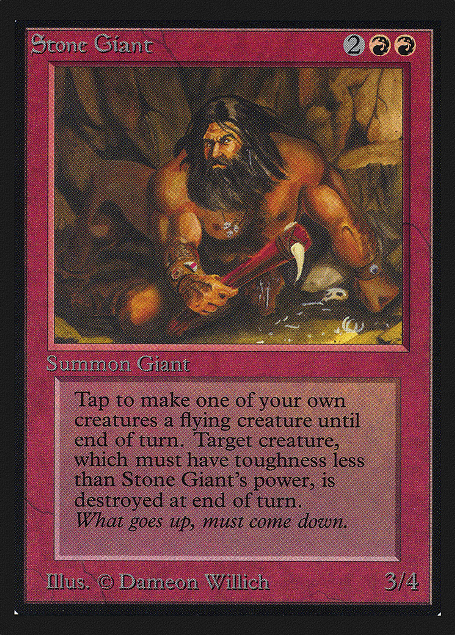 Géant de pierre — Collectors' Edition — Magic: The Gathering