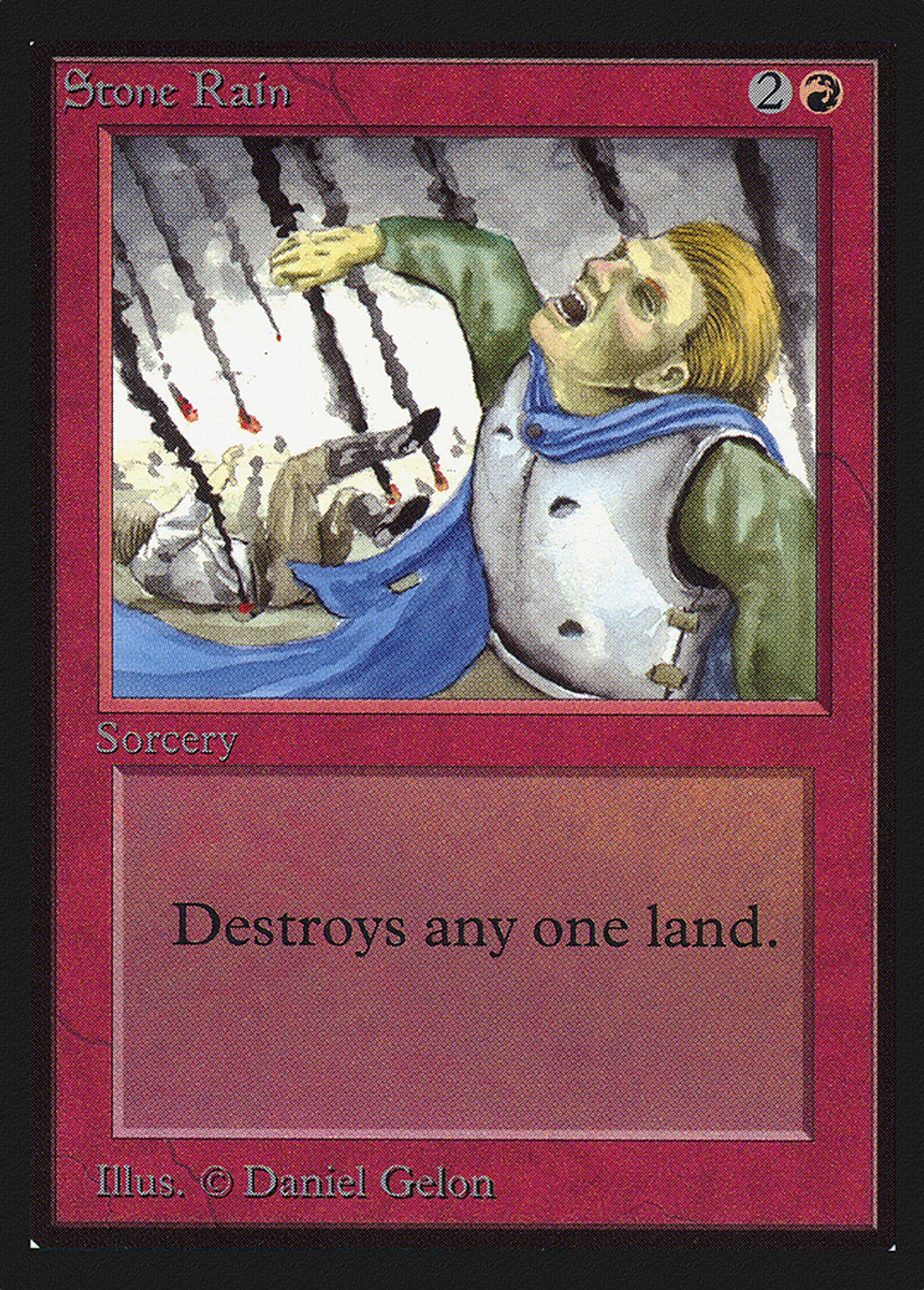 Pluie de pierres — Collectors' Edition — Magic: The Gathering