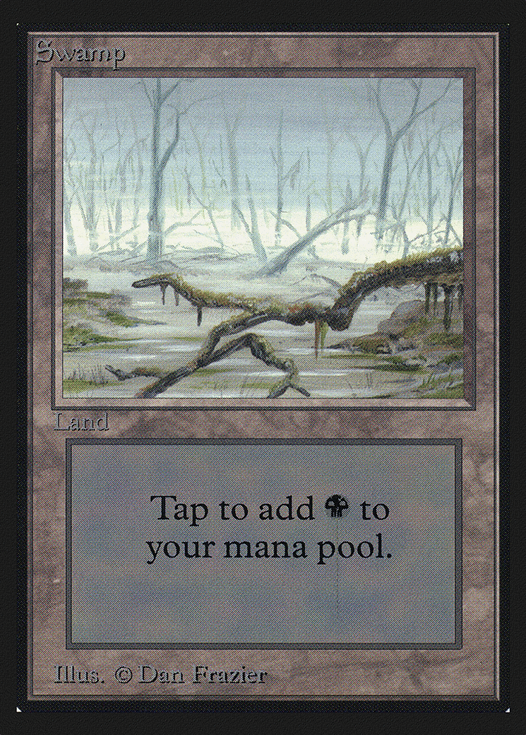 Swamp — Collectors' Edition — Magic: The Gathering