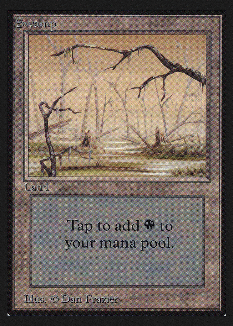 Swamp — Collectors' Edition — Magic: The Gathering