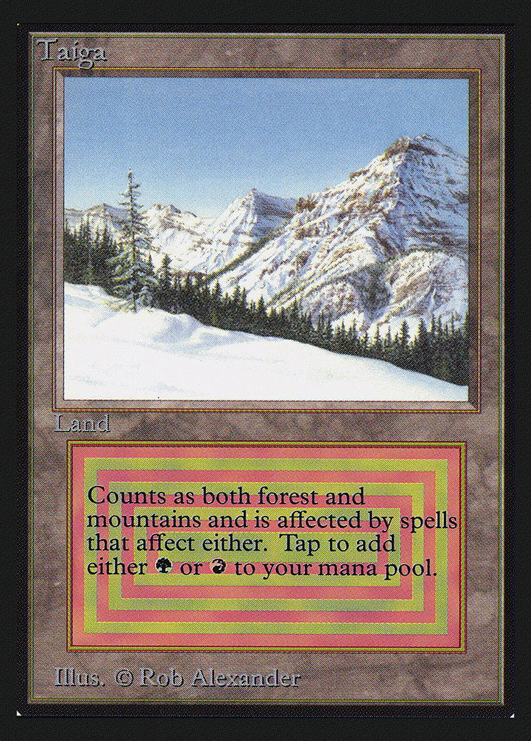 Taiga — Collectors' Edition — Magic: The Gathering