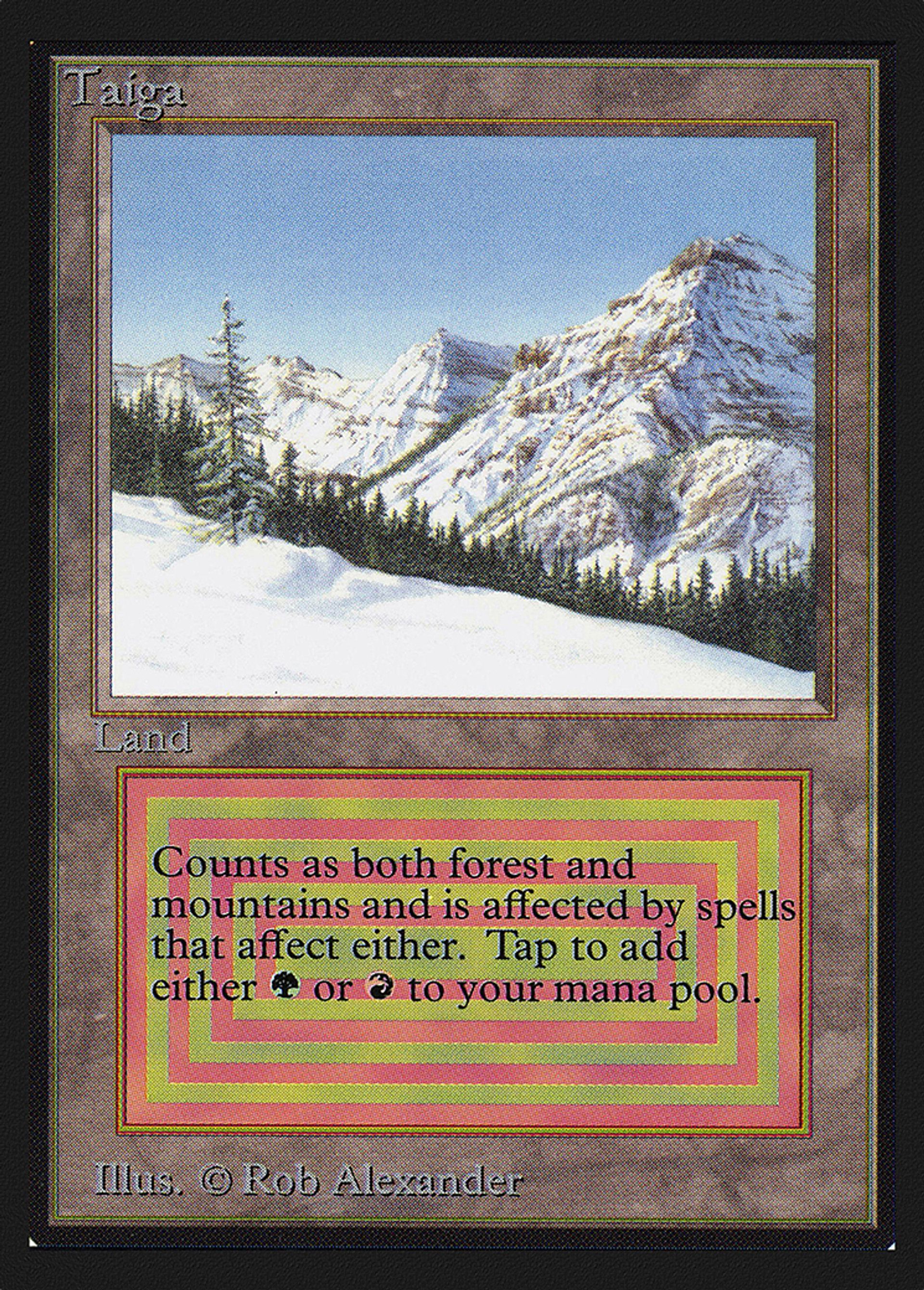 Taiga — Collectors' Edition — Magic: The Gathering