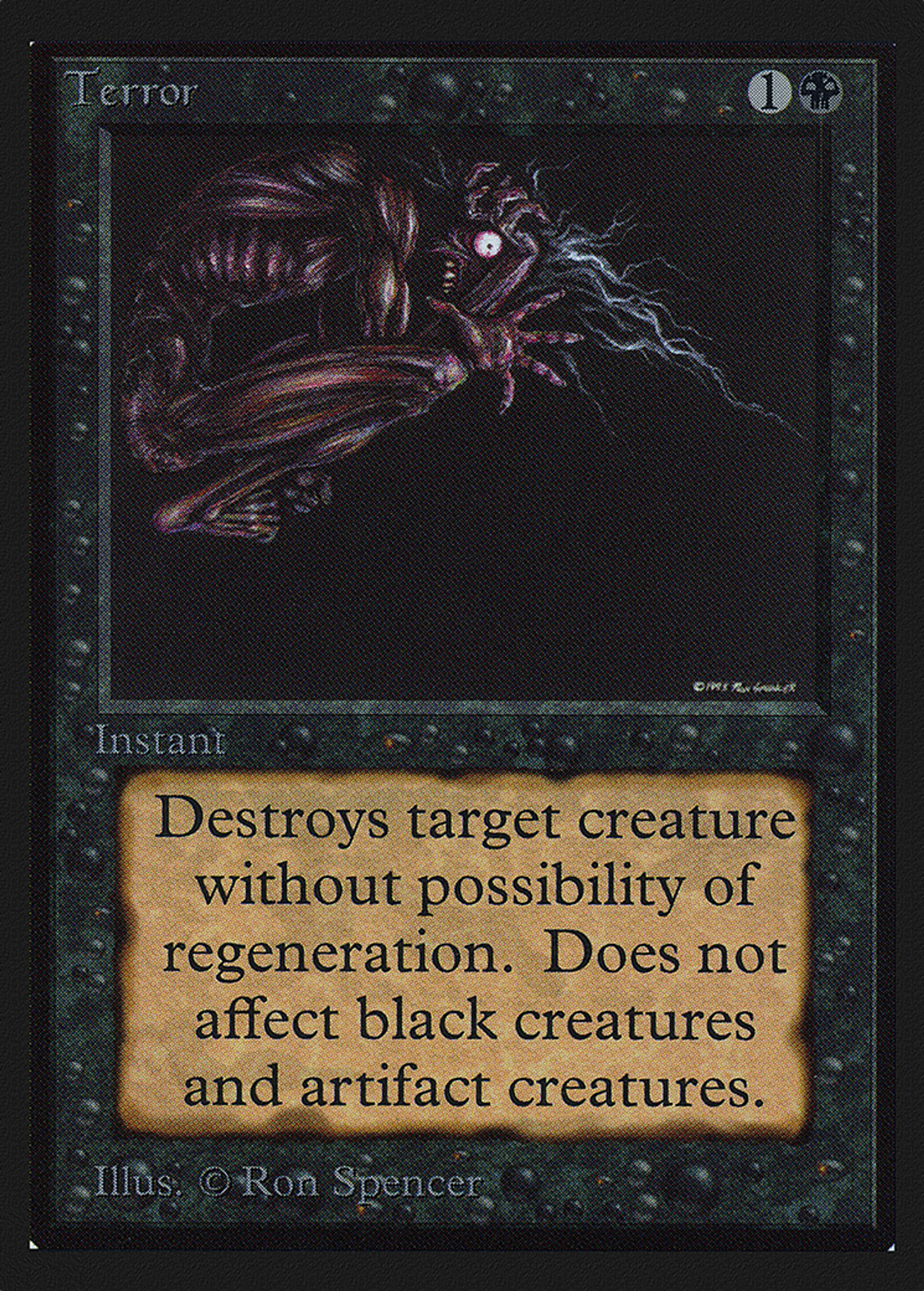 Terreur — Collectors' Edition — Magic: The Gathering