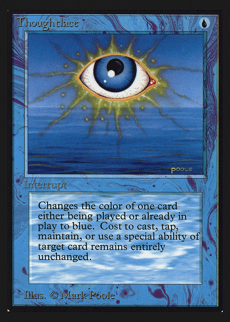 Thoughtlace — Collectors' Edition — Magic: The Gathering