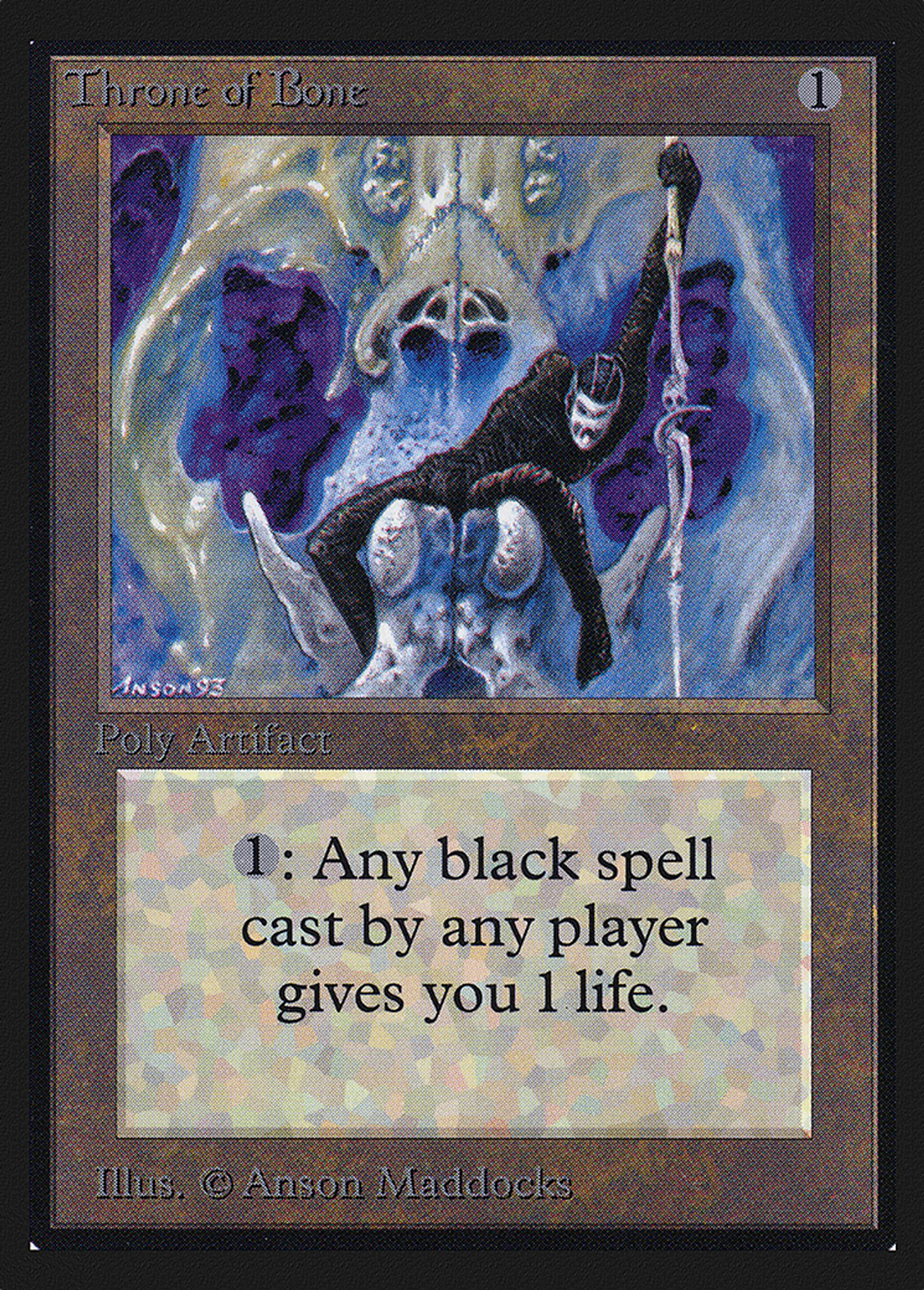 Throne of Bone — Collectors' Edition — Magic: The Gathering