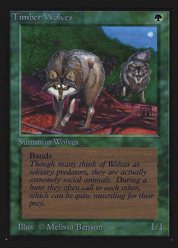 Loups des forêts — Collectors' Edition — Magic: The Gathering