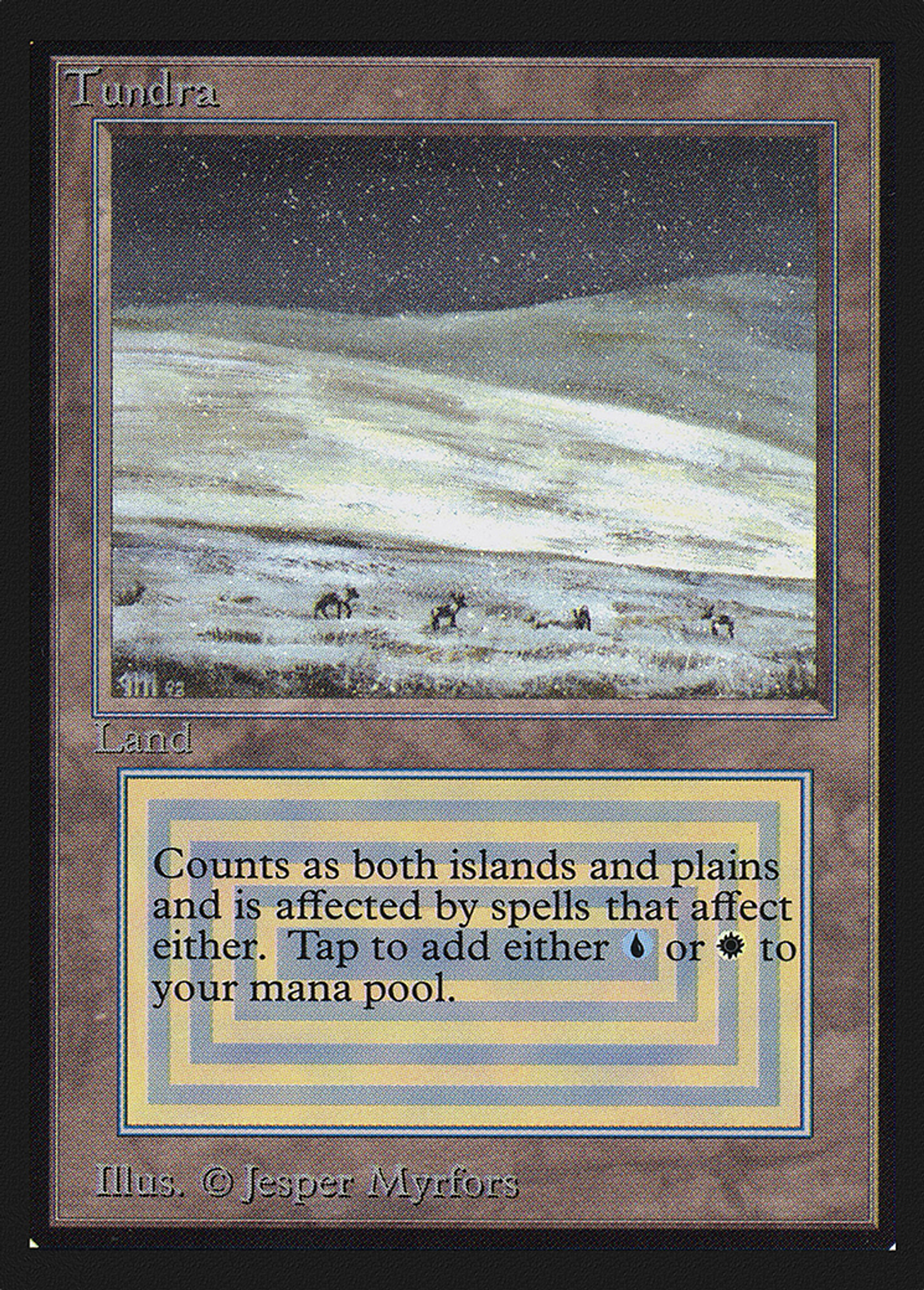 Tundra — Collectors' Edition — Magic: The Gathering
