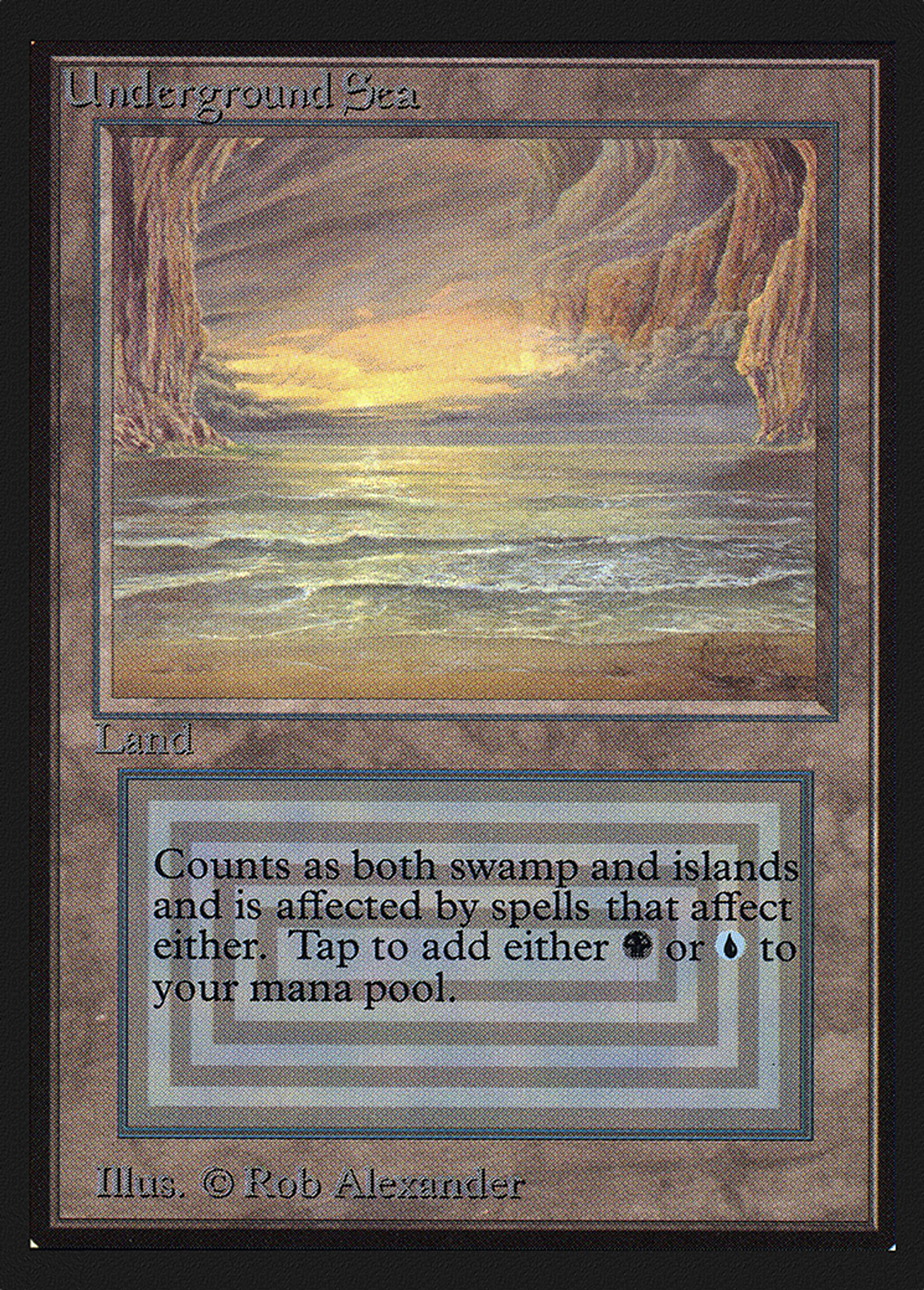 Underground Sea — Collectors' Edition — Magic: The Gathering