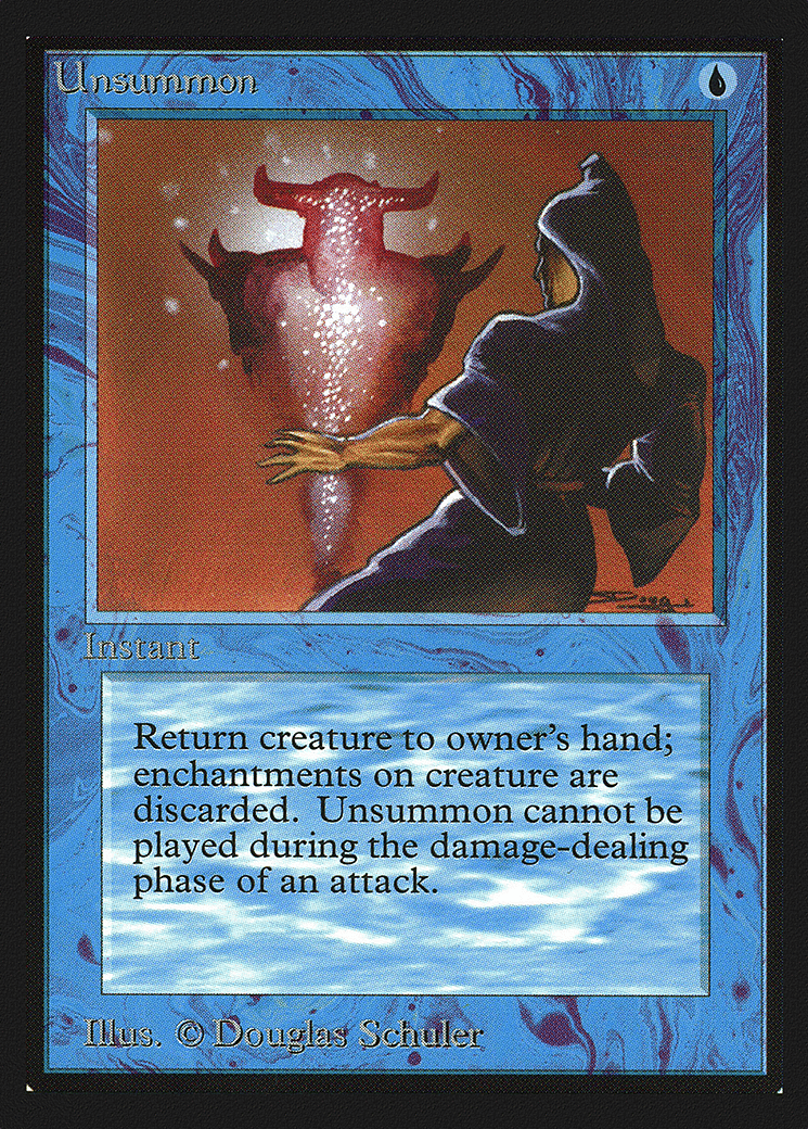 Unsummon — Collectors' Edition — Magic: The Gathering