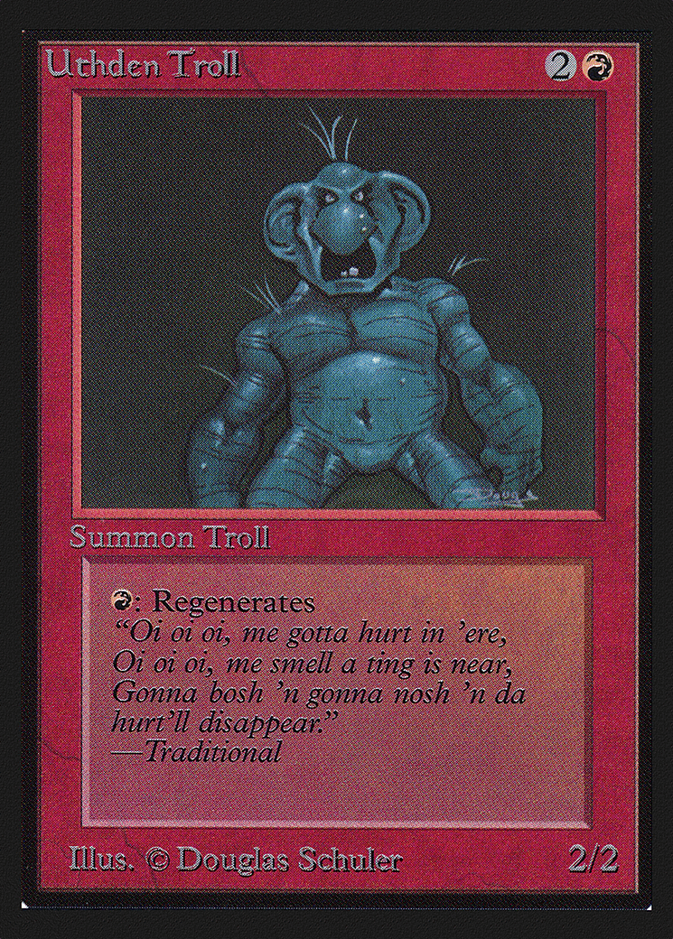 Troll d'Uthden — Collectors' Edition — Magic: The Gathering