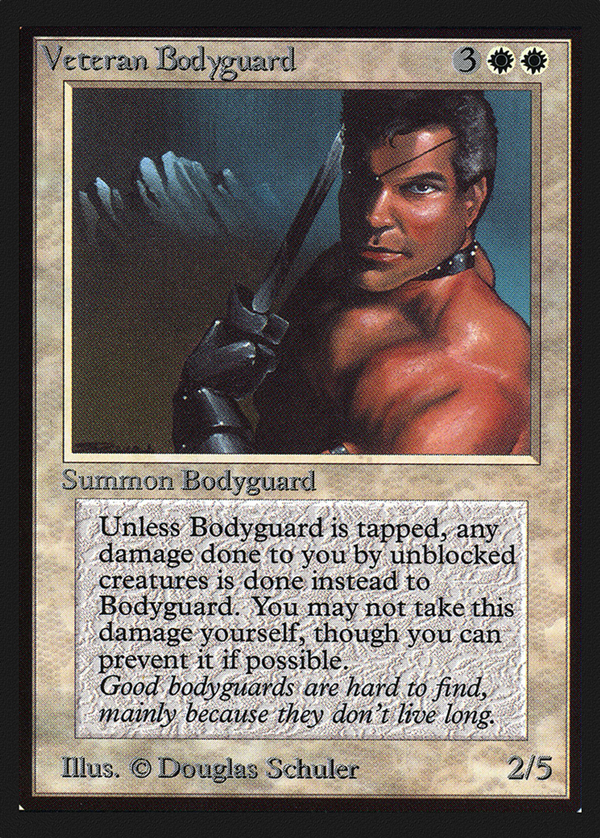 Garde du corps émérite — Collectors' Edition — Magic: The Gathering