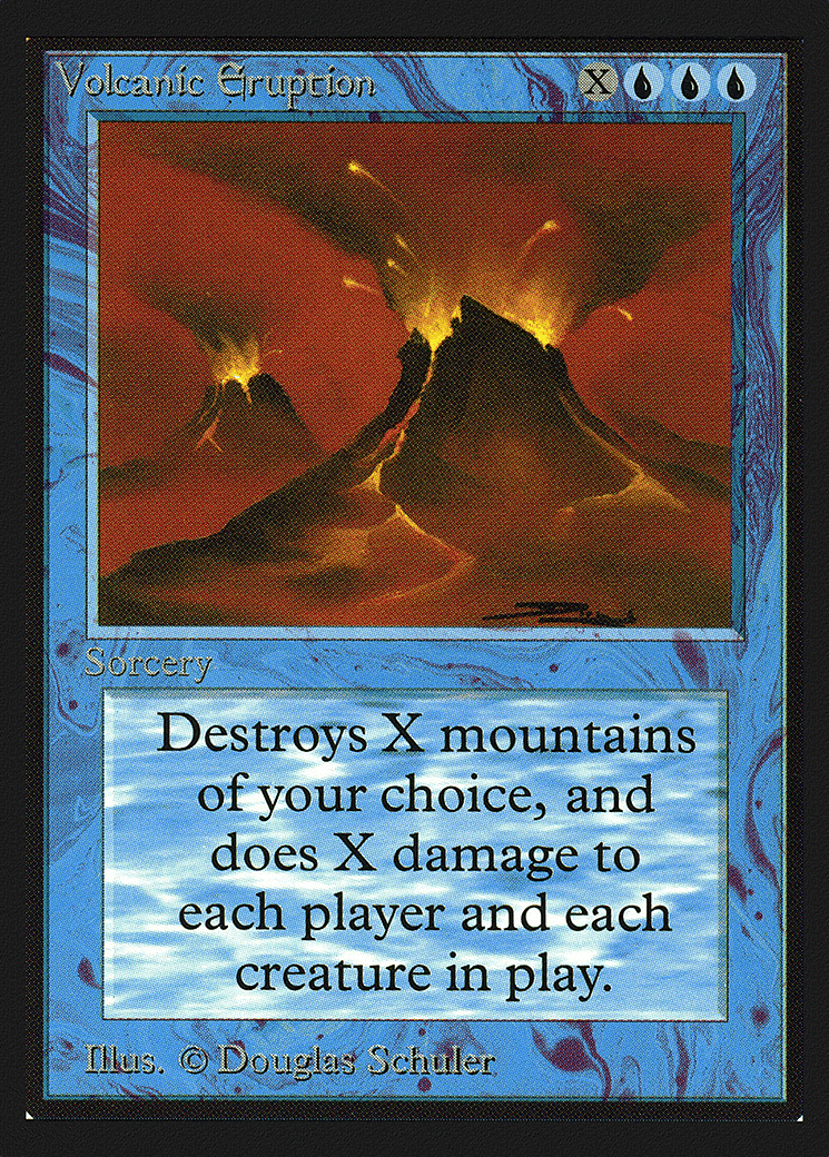 Volcanic Eruption — Collectors' Edition — Magic: The Gathering
