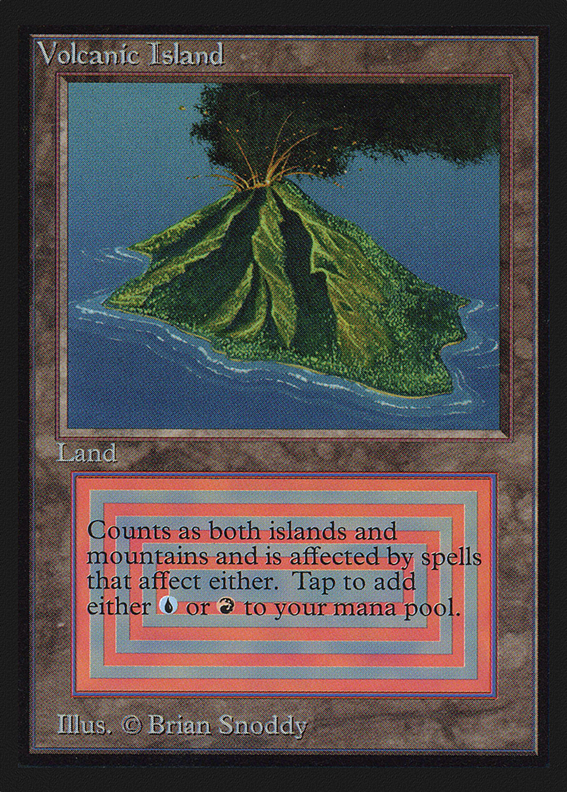 Volcanic Island — Collectors' Edition — Magic: The Gathering
