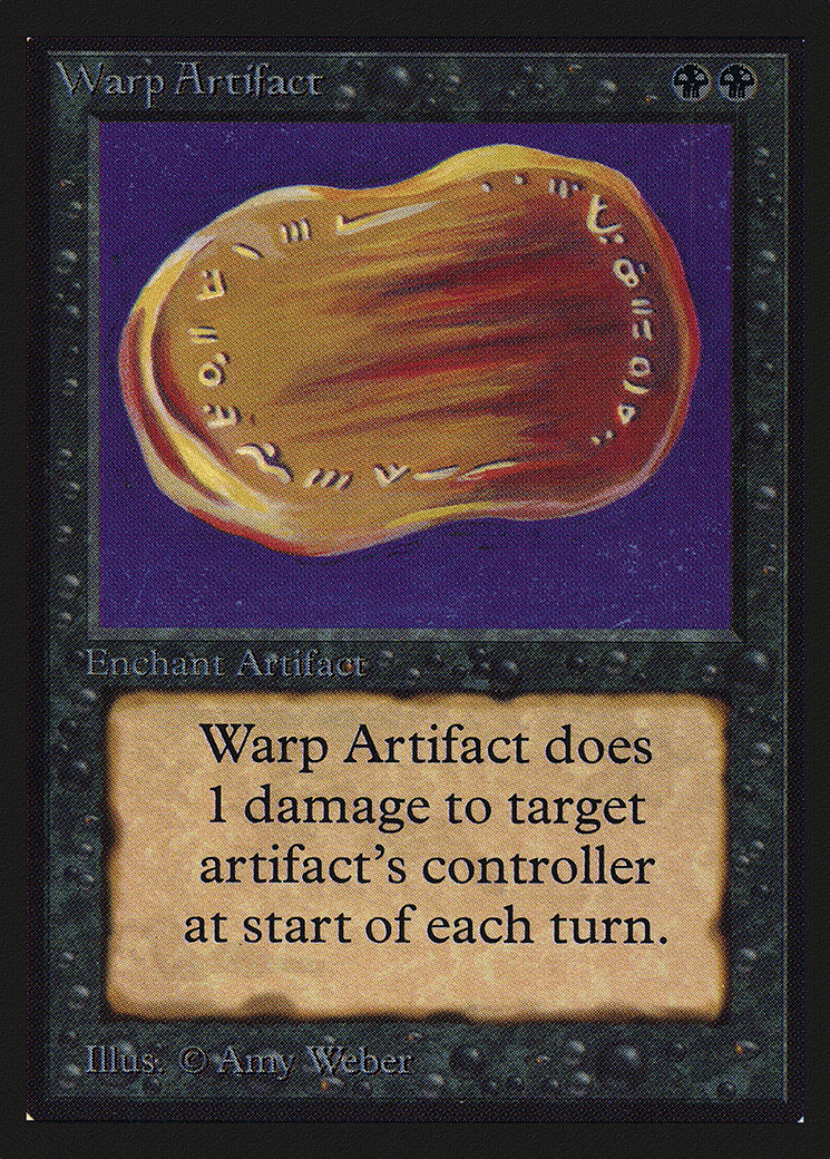 Warp Artifact — Collectors' Edition — Magic: The Gathering