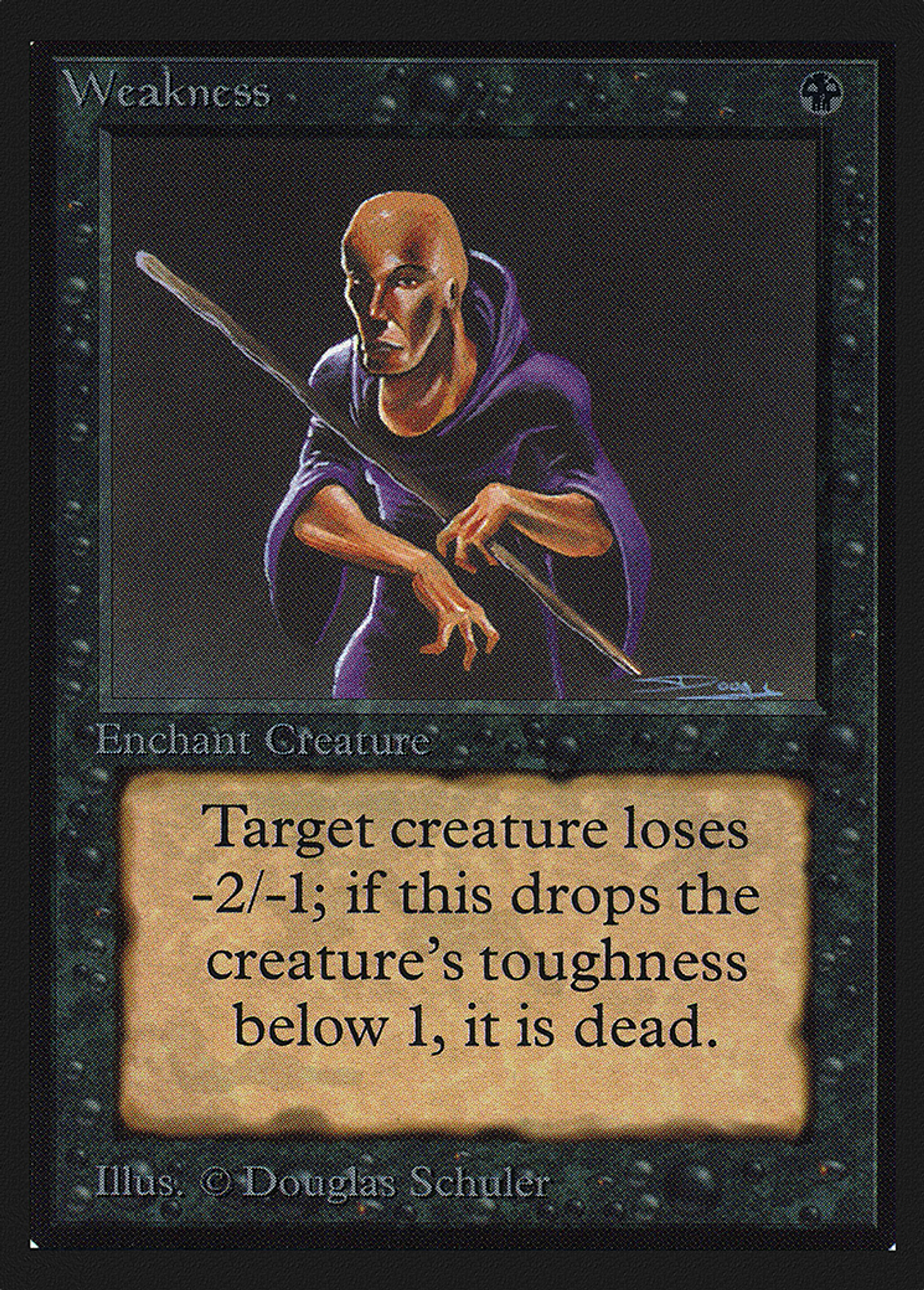 Faiblesse — Collectors' Edition — Magic: The Gathering