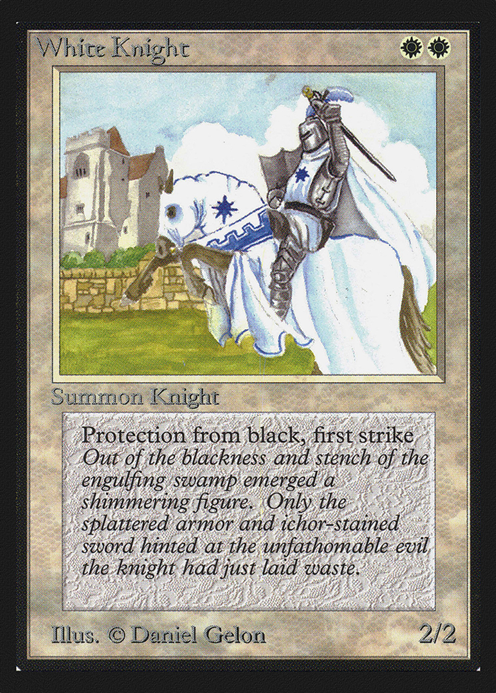 Chevalier blanc — Collectors' Edition — Magic: The Gathering