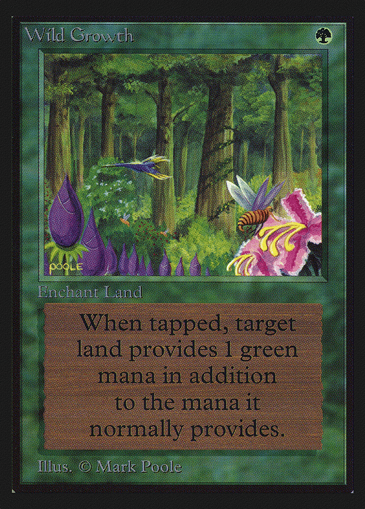 Wild Growth — Collectors' Edition — Magic: The Gathering