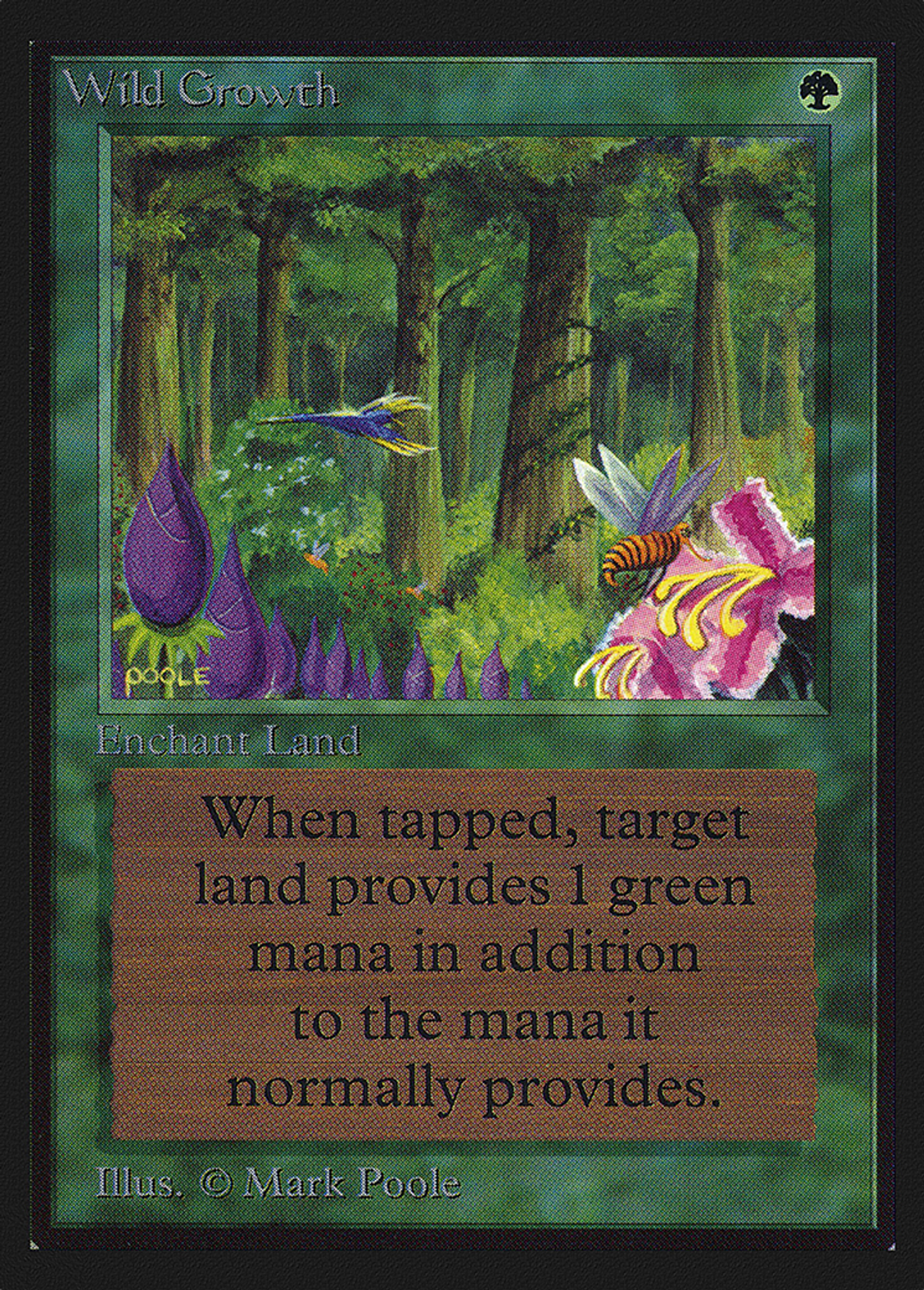 Wild Growth — Collectors' Edition — Magic: The Gathering