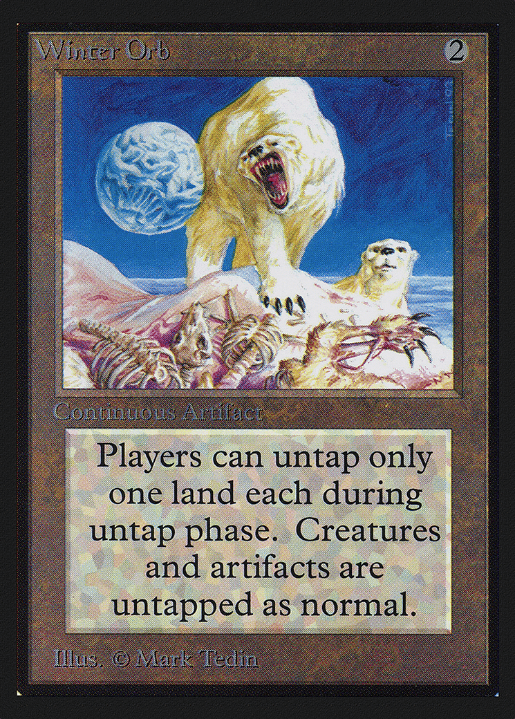 Winter Orb — Collectors' Edition — Magic: The Gathering