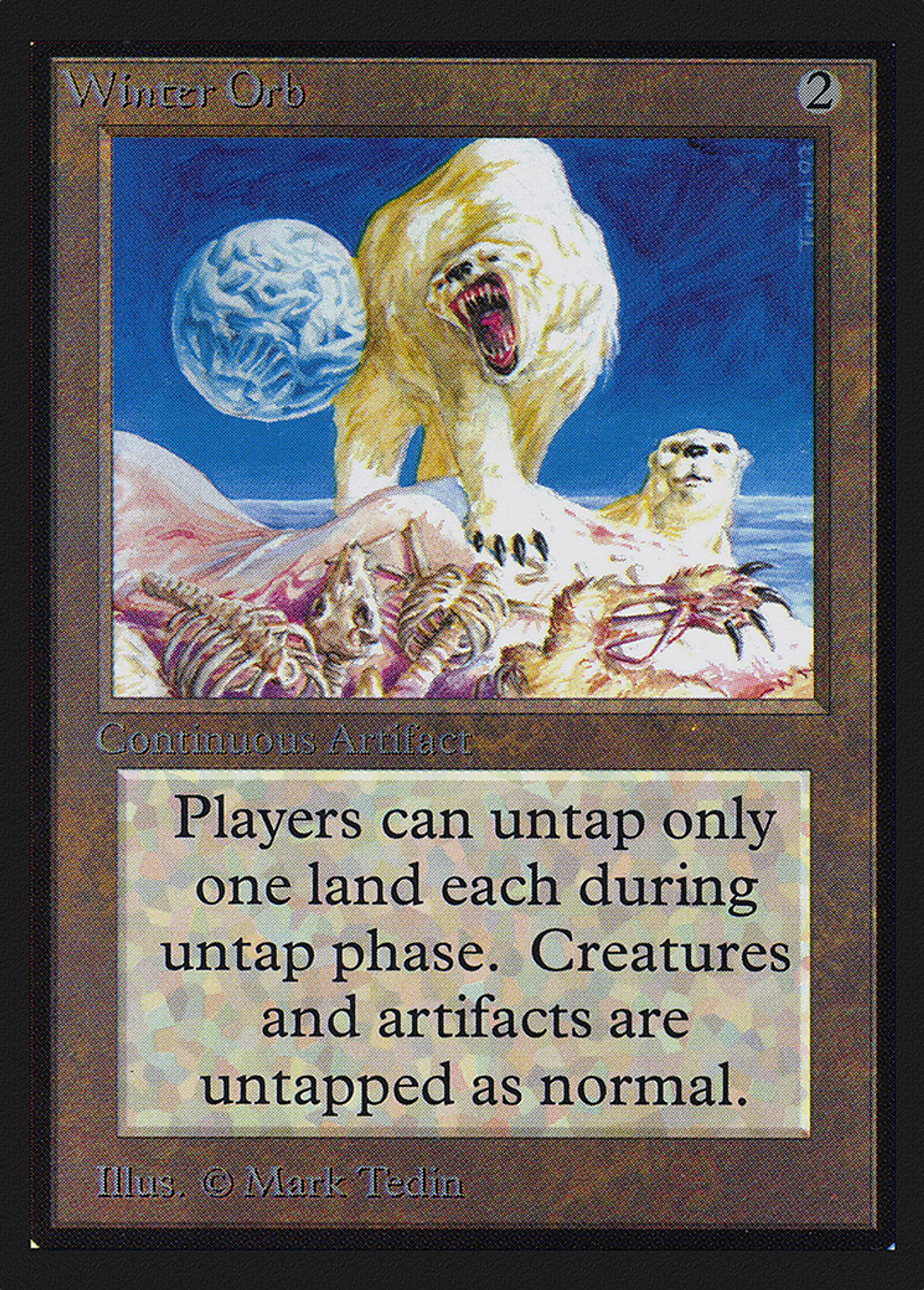 Winter Orb — Collectors' Edition — Magic: The Gathering