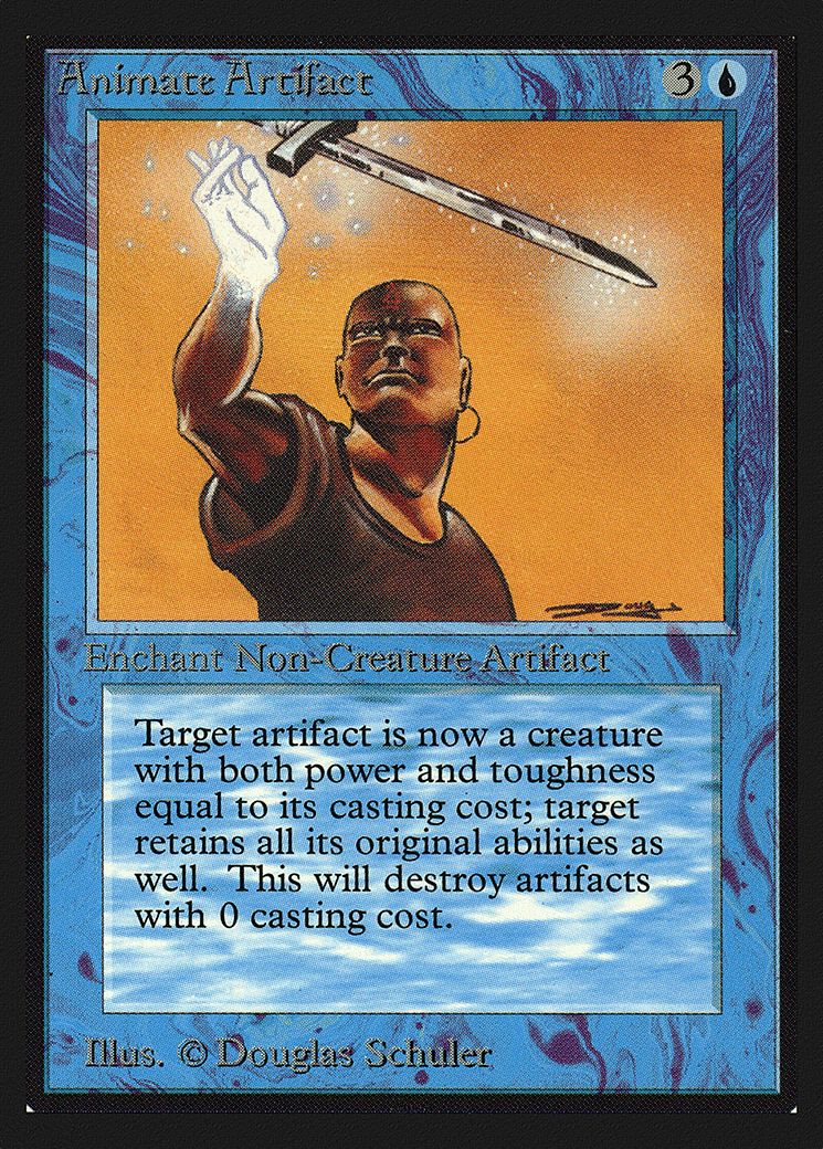 Animate Artifact — Intl. Collectors' Edition — Magic: The Gathering