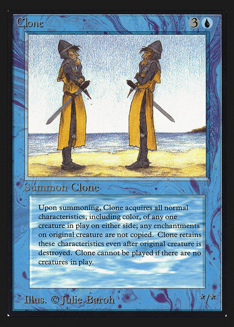 Clone — Intl. Collectors' Edition — Magic: The Gathering