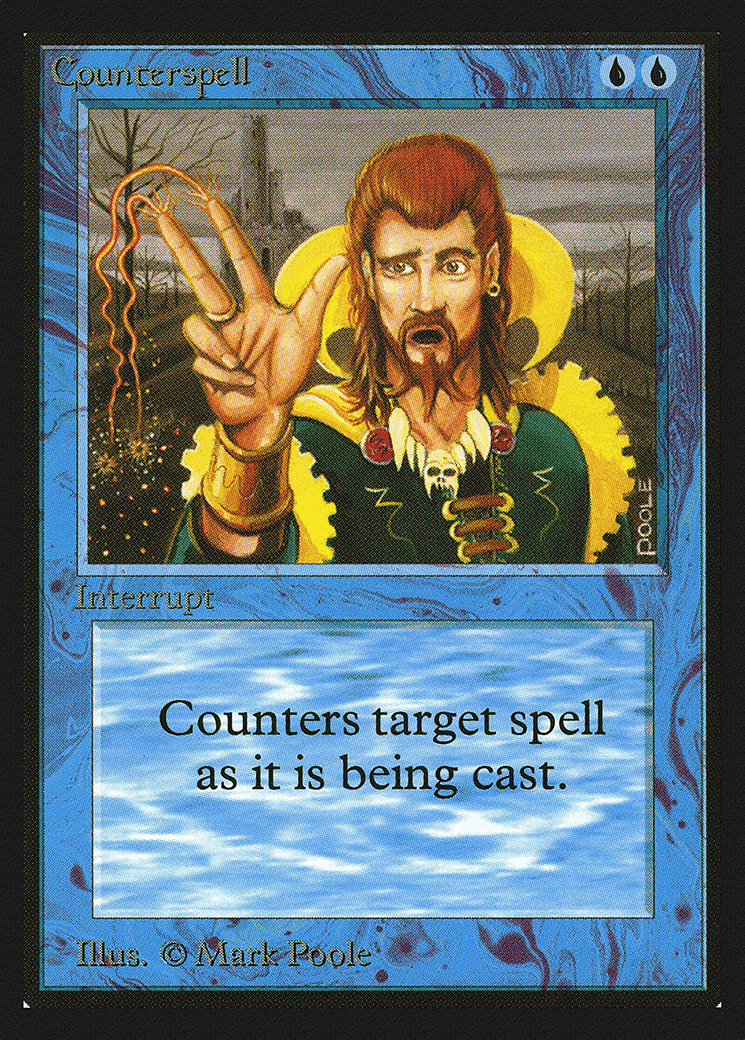 Contresort from Intl. Collectors' Edition - Magic: The Gathering