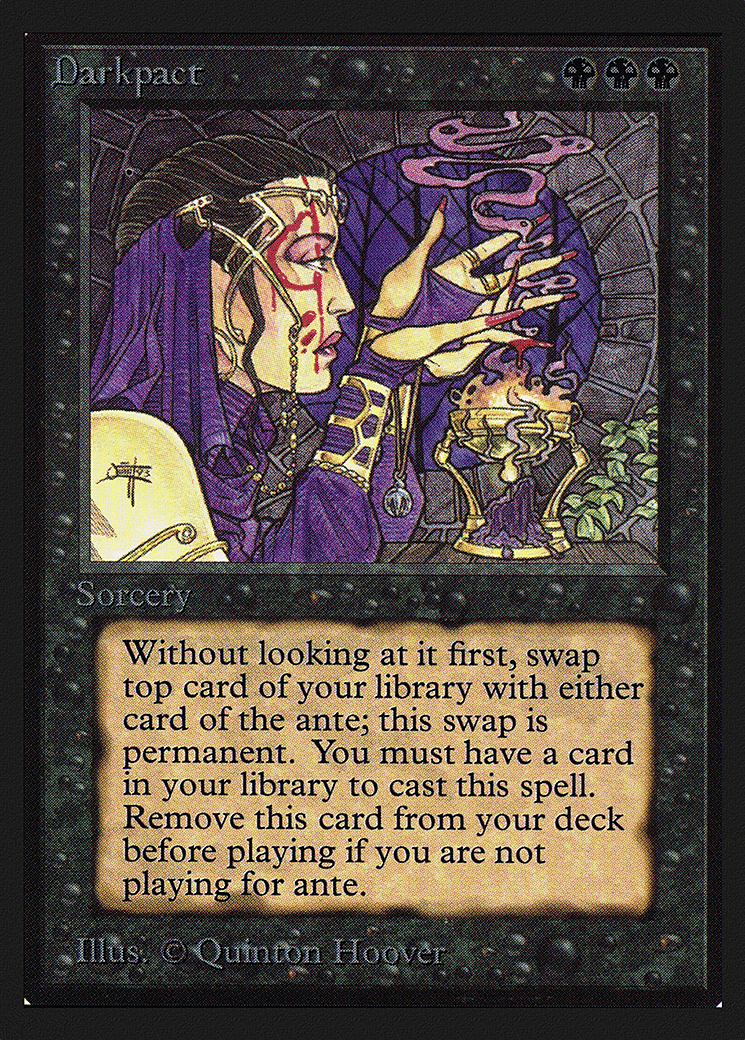Pacte ténébreux — Intl. Collectors' Edition — Magic: The Gathering